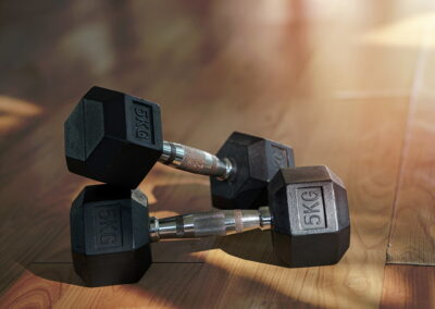 gym training weights